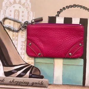 ❌sold❌Authentic Hot Pink change/CC purse